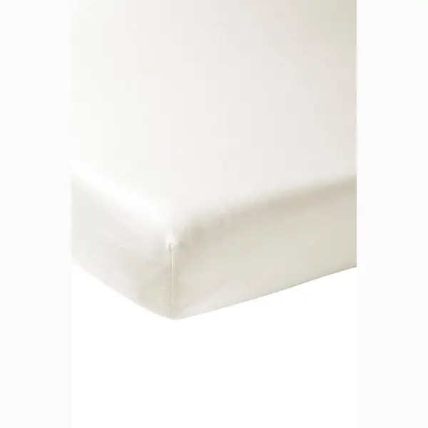 Hoeslaken Co-sleeper Meyco Jersey Off White 50x90 thumbnail
