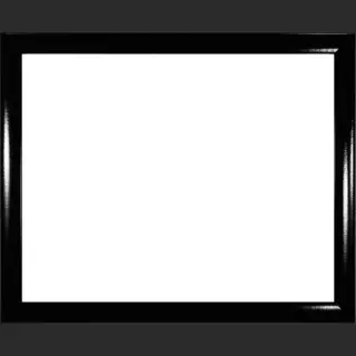 Homedecoration Colorado - Fotolijst - Fotomaat - 20 X 27 Cm - Hoogglans Zwart