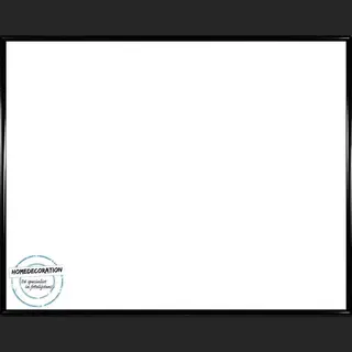 Homedecoration Easy - Fotolijst - Fotomaat 36x47 Cm - Kunststof - Zwart Hoogglans