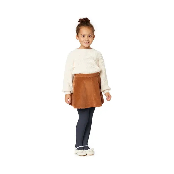 Merry Style Wl-010 Kinderen Panty - 60 Den -Microvezel - Meisjes - Polyamide - Grafiet - 92-98 thumbnail