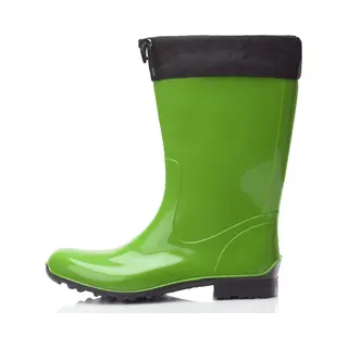 Ladeheid Gummistiefel Damen Mit Stulpe Wasserdicht Regenstiefel Für Jede Jahreszeit La-968 (grün/schwarz, 37 Eu)