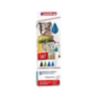 Edding 4600 marker 5 pc(s) Fibre tip Multicolour