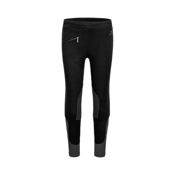 E.L.T Reitleggings Emmi, Kids Schwarz/Grau 104 | Kavalio - Für Mich Und Mein Pferd thumbnail