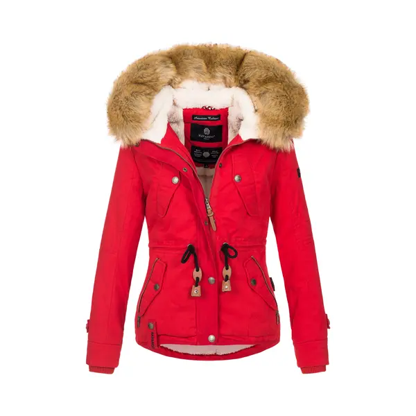 Navahoo Winterjacke "Pearl" Mit Warmem Teddyfell thumbnail