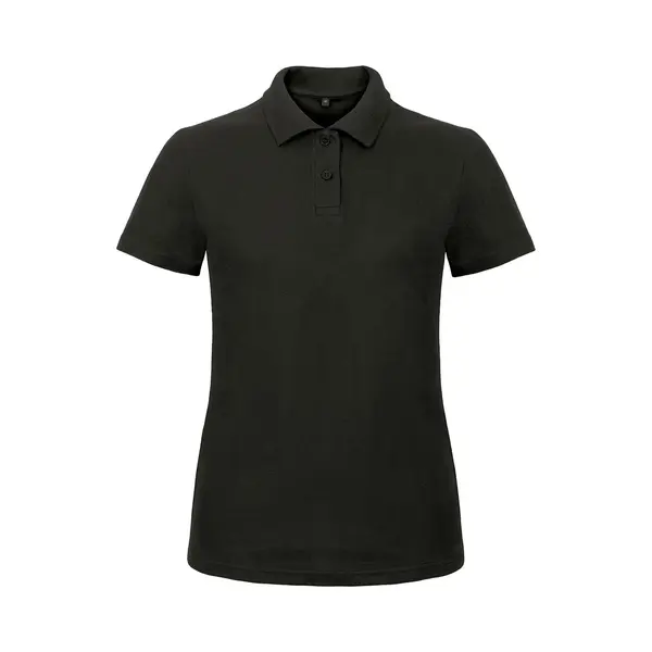 B&C Ladies Piqué Damen Polo Shirt - PWI11, Größe, Xl, Farbe, Black thumbnail
