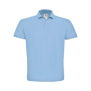 B&C, Piqué Polo Shirt Id.001 PUI10, Größe, M;Farbe, Light Blue
