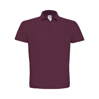 B&C, Piqué Polo Shirt Id.001 PUI10, Größe, 3XL;Farbe, Wine