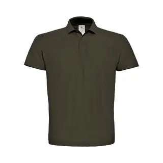 Unisex Polo 'Id.001' Bruin Merk B&C Collectie Maat S