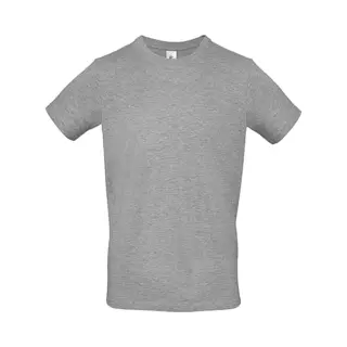 B&C Collection #E150 Mens Plain Cotton Tee Leichte, Gerade Passform - Sport Grau (5XL)