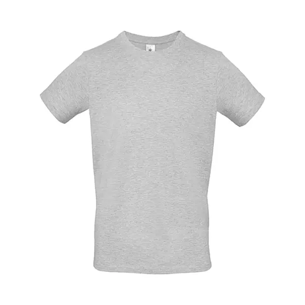 B&C Collection # E150 T-Shirt Aus Baumwolle, Einfarbig, Für Herren, Gerade Passform, Leicht, Grau Xxl thumbnail