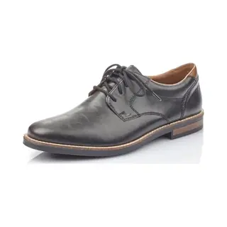 Rieker Herren Low-Top Sneaker 13500, Männer Halbschuhe, straßenschuhe, Strassenschuhe, Sportschuhe, Freizeitschuhe, schwarz (00), 45 Eu / 10.5 Uk