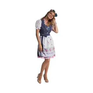 Tectake Dressforfun - Mini-Dirndl Garching Model 2 Xl - Verkleedkleding Kostuum Halloween Verkleden Feestkleding Carnavalskleding Carnaval Feestkledij