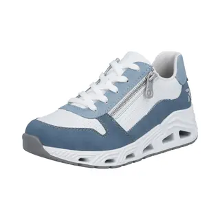 Rieker Damen N5204 Sneaker Low Blau 38