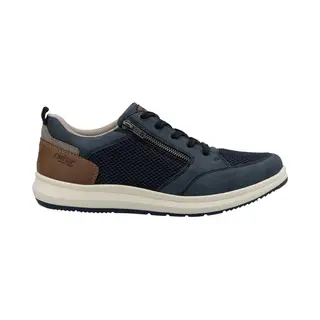 Rieker - 16901 Leer 2 Cm Marine - 16901 - Leer - 2 Cm - Marineblauw - 45, Marineblauw
