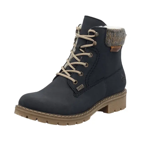 Rieker Veterlaarsjes Navy thumbnail