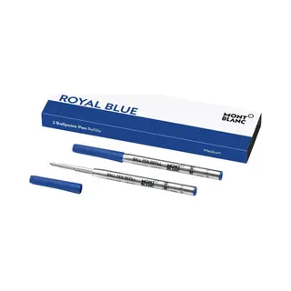 Montblanc 128214 pen refill Medium Blue 2 pc(s)
