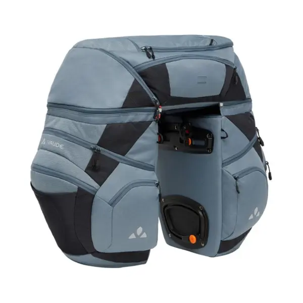 Vaude Karakorum Pro Hinten Fahrradtasche 65 l Polyester, Polyurethan, Recyceltes Polyethylenterephthalat (rPET) Schwarz, Blau thumbnail