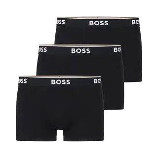 Hugo Boss Boss Set Van 3 Boxershorts Voor Heren, Zwart.