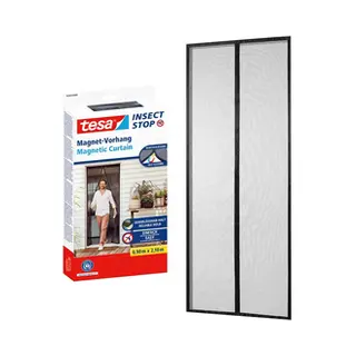 Tesa 55384-00000-00 Moskitonetz Tür Anthrazit