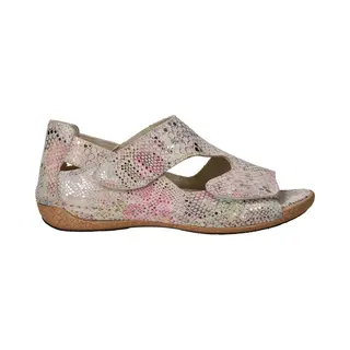 Waldläufer Waldlaufer 342024-H-Heliett - Sandalen Met HakDames Sandalen - Kleur, Wit/beige - Maat, 38.5