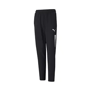 Puma TeamLIGA Training Pants Pro Jr Unisex Sportbroek - Puma Black-Puma White