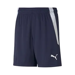 Puma TeamLIGA Shorts Jr Unisex Sportbroek - Peacoat-Puma White