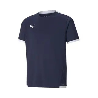 Puma, Unisex, Sportief Shirt, TeamLIGA Jersey Jr-704925 (152), Blauw, 152