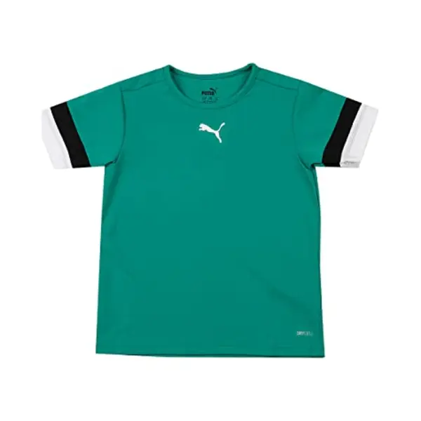 Puma Functioneel Shirt 'TeamRise' Smaragd / Zwart / Wit thumbnail