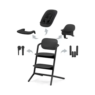Cybex Hochstuhl Cybex Lemo 2.0 Hochstuhl 4in1 Set Mit Neugeborenenset