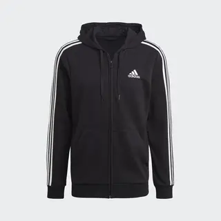 Adidas Men's Essentials French Terry 3-Streifen Kapuzenjacke