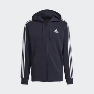 Adidas Essentials French Terry 3-Streifen Kapuzenjacke