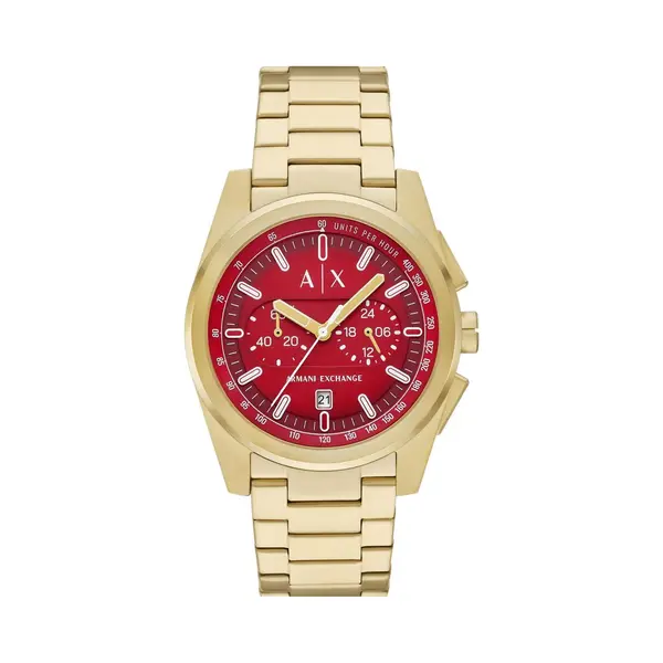 Armani Exchange Watch For Men, Quartz Movement And 42mm Case Size With Stainless Steel, Leather Or Silicone Strap thumbnail
