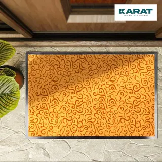 Karat Sauberlaufmatten Brasil Messing-beige 90 X 120 Cm