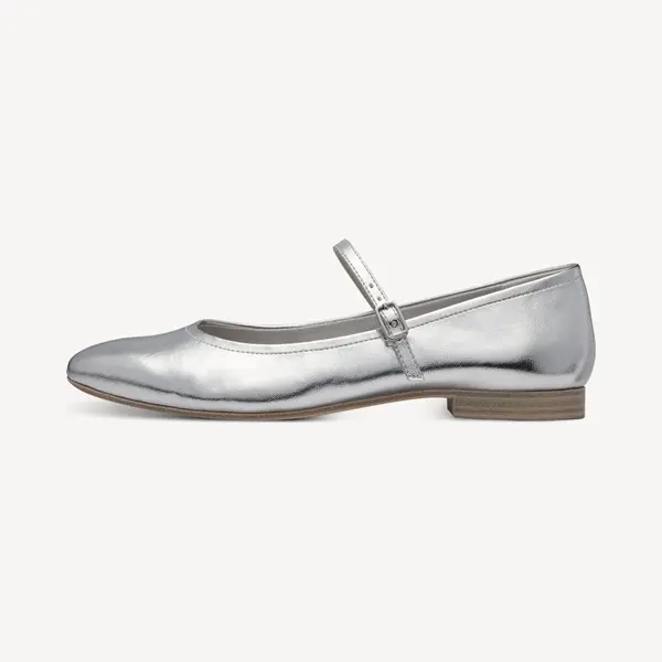 Tamaris Ballerina's - Dames - Zilver - Maat, 38 thumbnail