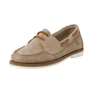 Tamaris Leather Moccasin Unisex Navy
