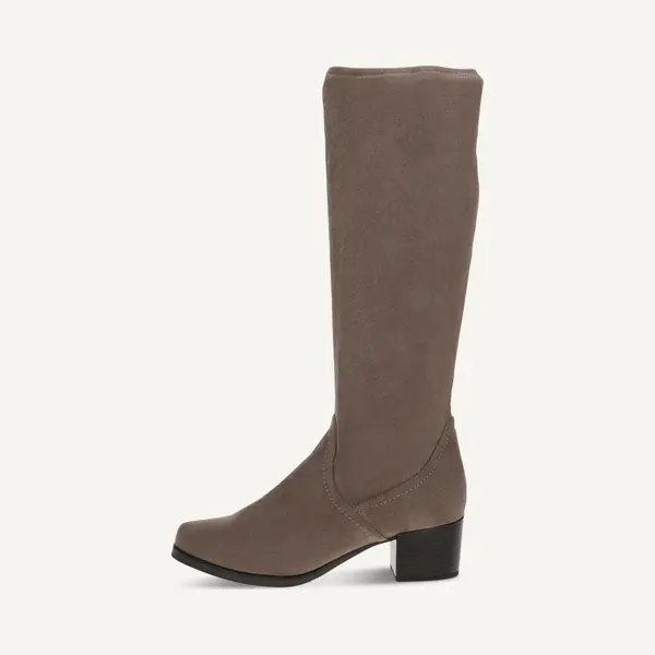 Caprice Damen Hohe Stiefel Mit Absatz Kniehoch Vegan, Braun (Cafe Stretch), 37.5 Eu thumbnail
