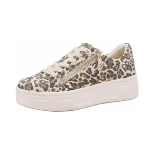 Tamaris Comfortabele Damessneakers, Luipaard., 36 Eu thumbnail
