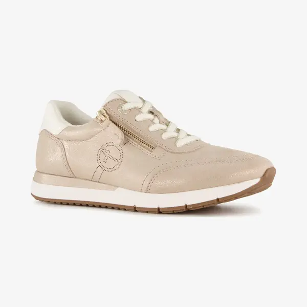Tamaris Comfort Sneakers Beige Synthetisch - Dames - Maat 41 thumbnail