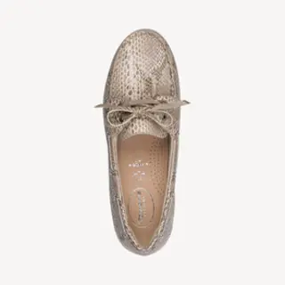 Tamaris Leren Slipper Unisex Beige