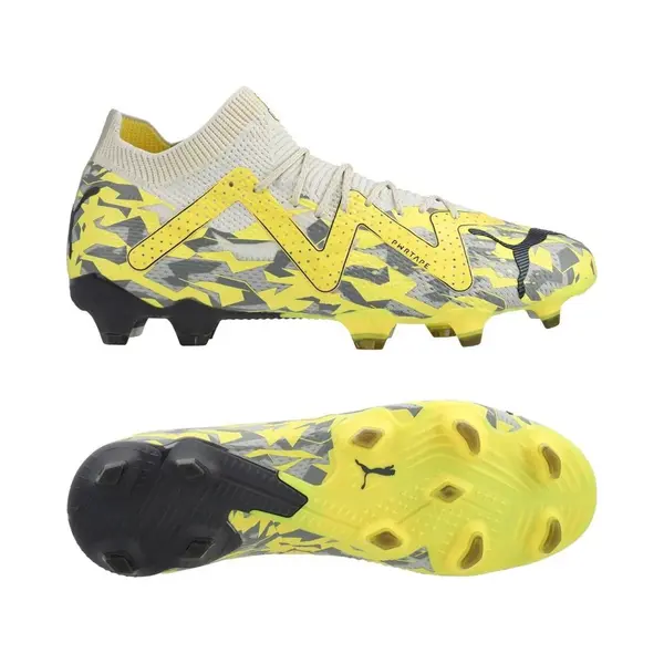 Puma Future Ultimate Fg/Ag - Maat 40 - Voetbalschoenen - Grey/Asfalt/Yellow Blaze thumbnail