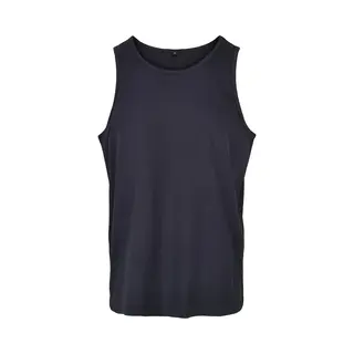 Build Your Brand Basic Tank Tanktop Voor Heren, Marineblauw, Xxl