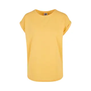 Urban Classics Ladies Extended Shoulder Tee T-Shirt Rundhals Kurzärmel Baumwolle, Trikot