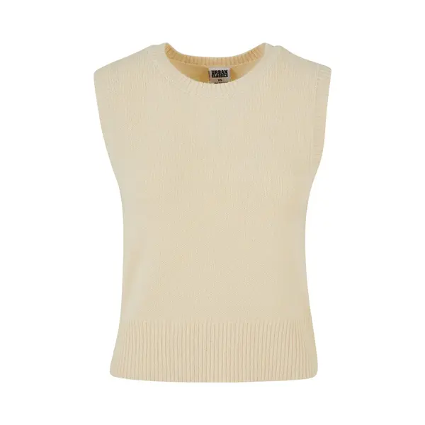 Urban Classics Damen Sweatshirt Ladies Knit Slipover Sand S thumbnail
