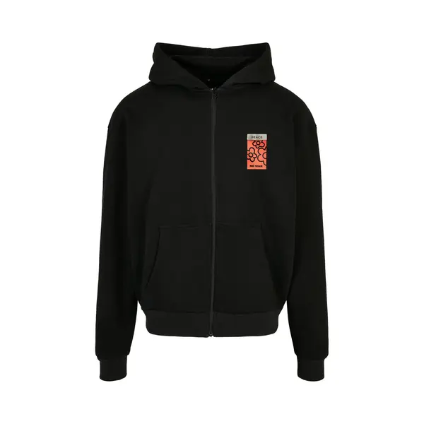 Oversize-Hoodie Mit Reißverschluss Mister Tee Puffer Peace Heavy thumbnail