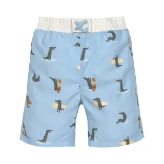 Lässig Uv-Schutz 80 Badehose Mit Windel Crocodile Sky Blue Gr.86