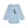 Crocodile sky blue