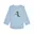Crocodile sky blue