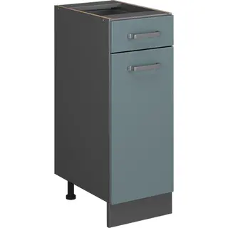 Vicco - Küchenunterschrank R-line, Blau-grau, 30 Cm Ohne Arbeitsplatte