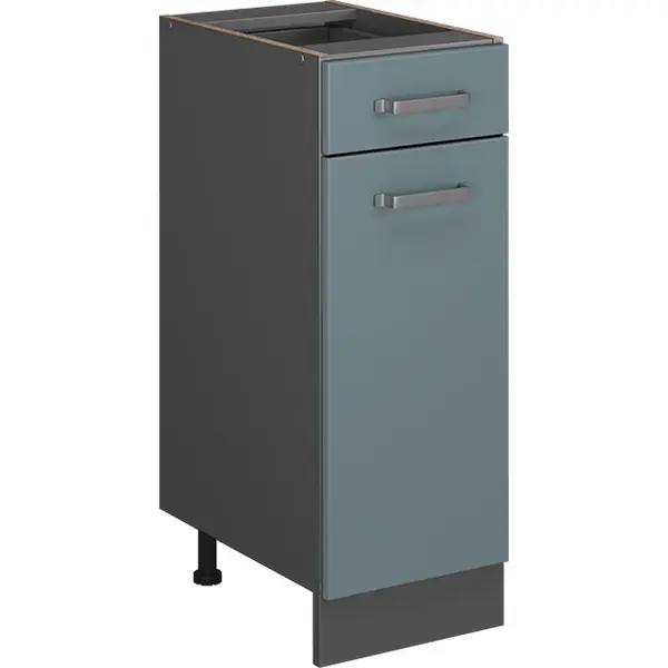 Vicco - Küchenunterschrank R-line, Blau-grau, 30 Cm Ohne Arbeitsplatte thumbnail
