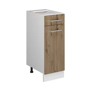 Vicco - Küchenunterschrank R-line, Artisan-eiche, 30 Cm Ohne Arbeitsplatte